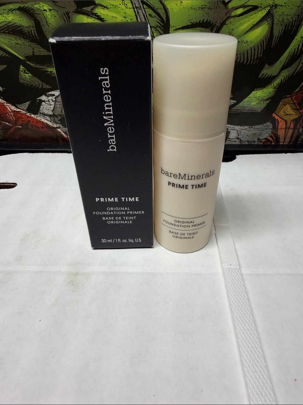 bareMinerals Prime Time Original Foundation Primer 1 oz NIB
